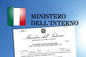 Autodichiarazione alla circolazione